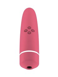 Двустронний стимулятор с вибрацией и всасыванием Hiky – розовый