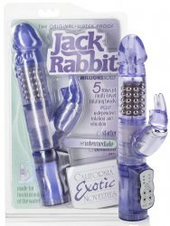 Вибромассажер Хай-Тек Waterproof Jack Rabbit водонепроницаемый – фиолетовый