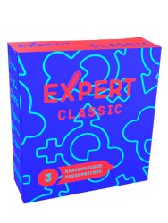 Гладкие презервативы EXPERT Classic, классические, 3 шт