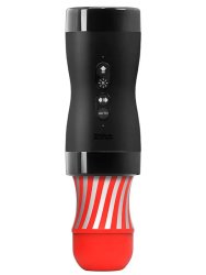 Нереалистичный мастурбатор Tenga Rolling Gyro Roller Cup, 15,5 см, ТПЭ, красный