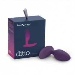 Эргономичная анальная пробка для ношения Ditto by We-Vibe - фиолетовый