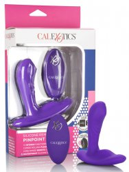 Анальный вибростимулятор Remote Pinpoint Pleaser с массажным шариком – фиолетовый