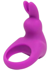 Эрекционное виброкольцо Happy Rabbit, диаметр 3,17 см, 9 режимов, фиолетовое