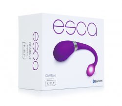 Интерактивный вибратор OhMiBod Esca - фиолетовый