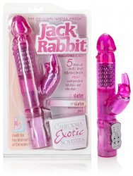 Вибромассажер Waterproof Jack Rabbit Vibes – розовый
