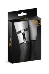 Гартер Bijoux Pour Toi с металлическим сердцем черный