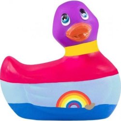 Вибратор-уточка BigTeaze Toys I Rub My Duckie 2.0, разноцветный