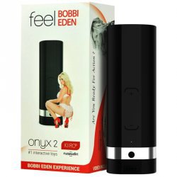 Интерактивный мастурбатор Onyx 2 Bobbi Eden – черный