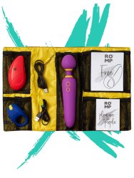 Набор для пар Romp Pleasure Kit: вибратор Romp Flip, эрекционное виброкольцо Romp Juke, стимулятор клитора Romp Free
