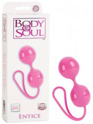 Вагинальные шарики Body & Soul Entice – розовый
