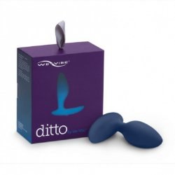 Эргономичная анальная пробка для ношения Ditto by We-Vibe - синий