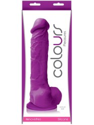 Фаллоимитатор Colours 8 – фиолетовый