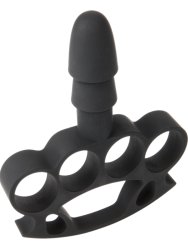 Насадка-кастет со штырьком, Vac-U-Lock - Knuckle Up, для любой насадки системы Харнесс, 15 см, черный