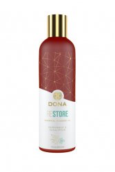 Эфирное массажное масло Dona Restore с ароматом перечной мяты и эвкалипта - 120 мл