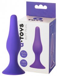 Анальная втулка TOYFA A-Toys 10,2 см – фиолетовый