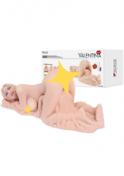 Красивая мини секс кукла Valentina с тремя отверстиями – телесный