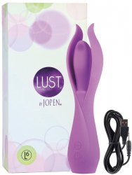 Вибромассажер с лепестками Lust by Jopen L6 – фиолетовый