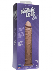 Фаллоимитатор реалистик Realistic Cock UR3 12” без мошонки – коричневый