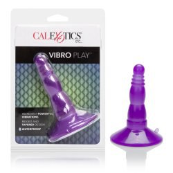 Анальная пробка с вибрацией Vibro Play – фиолетовый