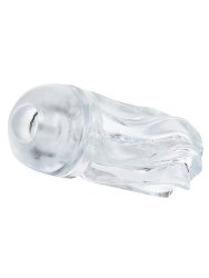 Нереалистичный мастурбатор Sauce White, 16 см, ТПЕ, белый