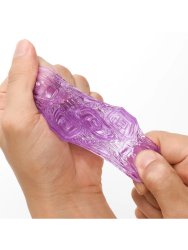Нереалистичный мастурбатор Tenga Uni Amethyst, 5,8 см, ТПЭ, фиолетовый