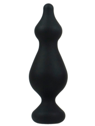 Анальная пробка Adrien lastic Amuse, 13,8 см, силикон, черная