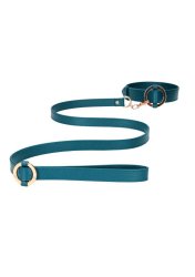 Ошейник с поводком Ouch Ouch! - Collar With Leash - Green