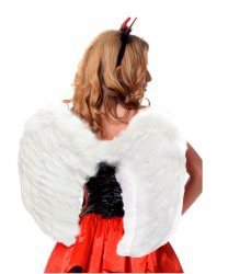 Перьевые крылья ангела Le Frivole - белый