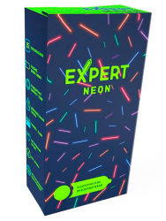Гладкие презервативы EXPERT Neon, светящиеся, 10 шт
