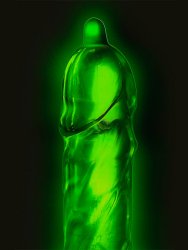 Гладкие презервативы EXPERT Neon, светящиеся, 10 шт