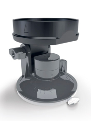 Крепление мастурбатора Mystim Captain Hook на стену, 9 см, черный