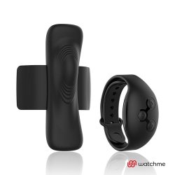 Вибровкладка в трусики с пультом-часами Anne s Desire Vibro Panty Wireless Watchme