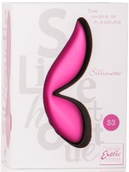 Вибромассажер Silhouette S3 перезаряжаемый – розовый