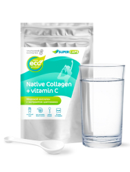 Натуральный коллаген GYMforce, с витамином С, 150 г.