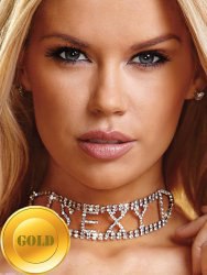 Ожерелье из кристаллов Ann Devine - Sexy Rhinestone Choker – золотой