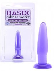 Анальная пробка для начинающих Beginner's Butt Plug – фиолетовый
