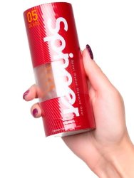 Нереалистичный мастурбатор Tenga Spinner Beads, 13 см, ТПЭ, оранжевый