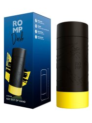 Нереалистичный мастурбатор Romp Dash, 20 см, ТПЭ, черный