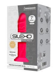 Реалистичный фаллоимитатор SILEXD Model 4, 17,7 см, силикон, розовый