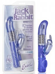 Вибромассажер Advanced G Jack Rabbit – фиолетовый