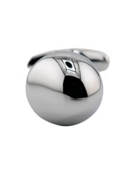 Изогнутая алюминиевая анальная пробка для ношения Medium