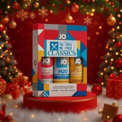 Новогодний набор. 3 лубриканта на водной основе Tri-Me Triple Pack - Classics