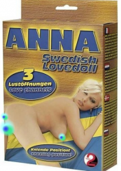 Надувная секс-кукла Anna - телесный