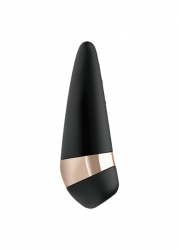 Инновационный вакуум-волновой стимулятор клитора Satisfyer Pro 3 с вибрацией - черный