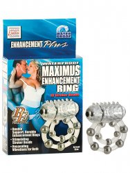 Эрекционное виброкольцо Maximus Enhancing Ring 10 Stroke Beads