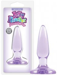 Анальная пробка Jelly Rancher Pleasure Plug - Mini миниатюрная – фиолетовый