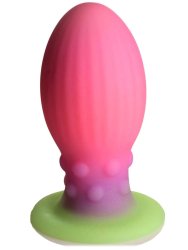 Фантазийная анальная пробка Creature Cocks Xeno Egg, 17,6 см, размер XL, силикон