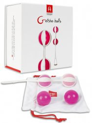 Гладкие вагинальные шарики Geisha Balls – розовый