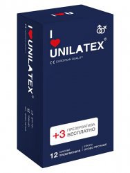 Сверхпрочные презервативы Unilatex Extra Strong - 12 шт
