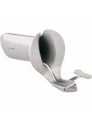 Вагинальный стимулятор-расширитель Vaginalspekulum Sextreme, 11 см, металл